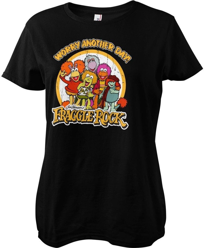 Fraggle Rock T-Shirt Worry Another Day Girly Tee