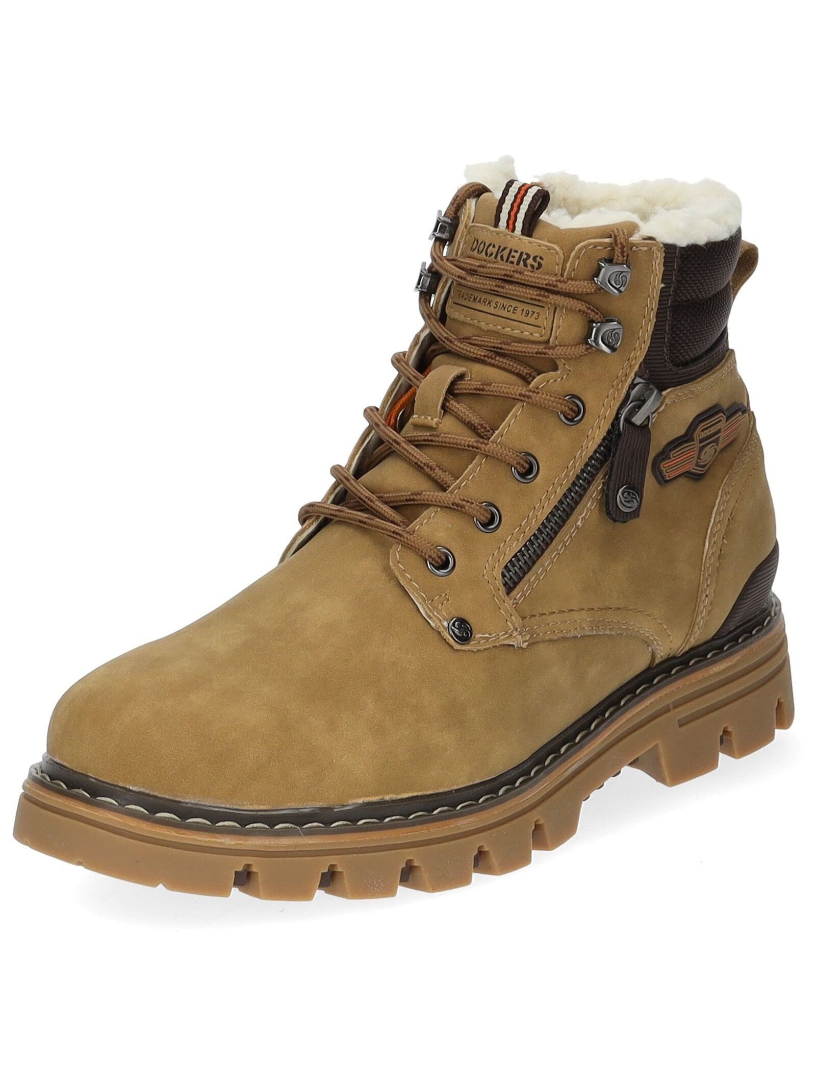Stiefelette PU Schnürstiefelette