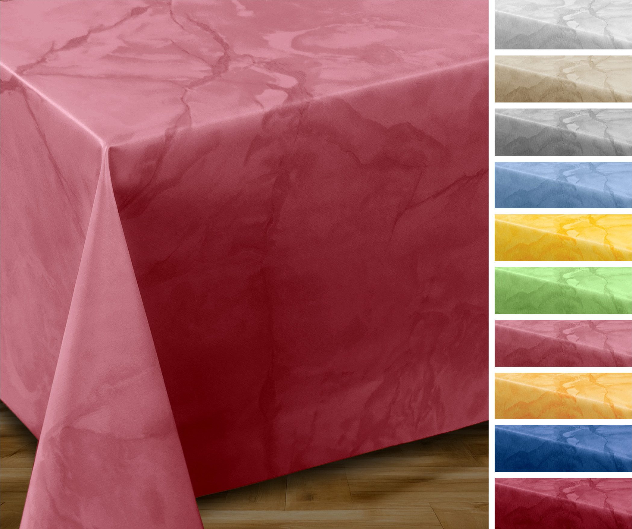 Beautex Tischdecke Wachstuchtischdecke abwischbar, Gartentischdecke Marmors günstig online kaufen