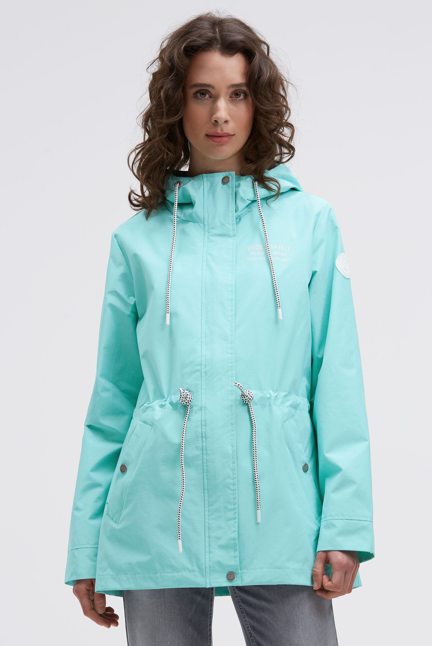 SOCCX Funktionsjacke mit Windbreaker-Bündchen und Waterproof-Eingrifftasche günstig online kaufen