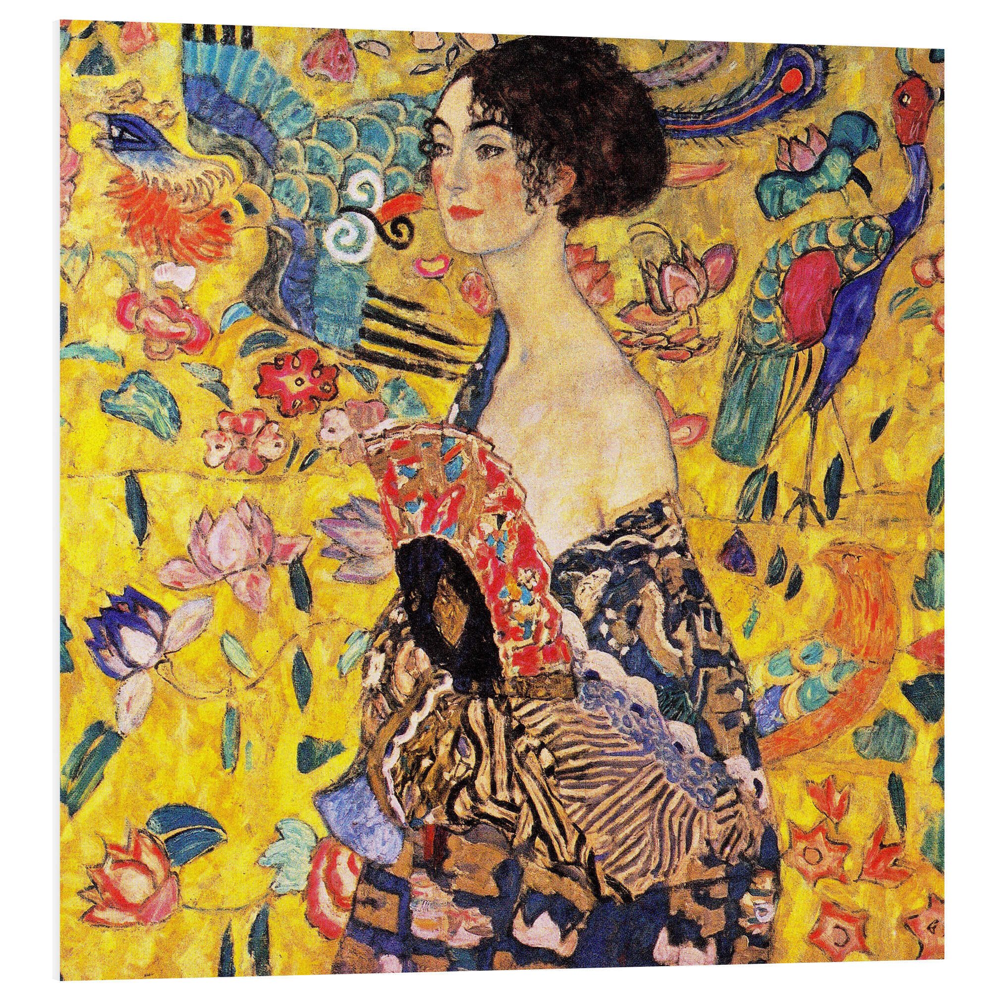 Posterlounge Poster Gustav Klimt, Dame mit günstig online kaufen