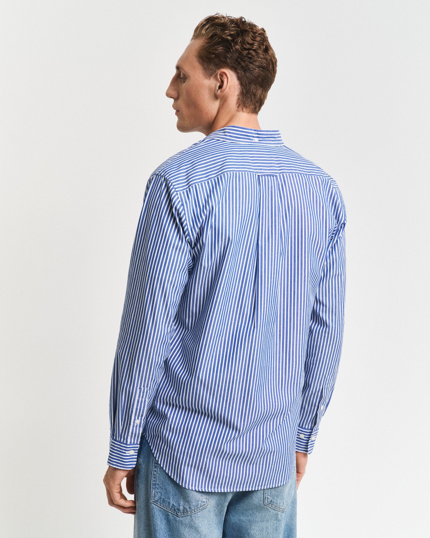 Gant Langarmhemd REG POPLIN STRIPE SHIRT