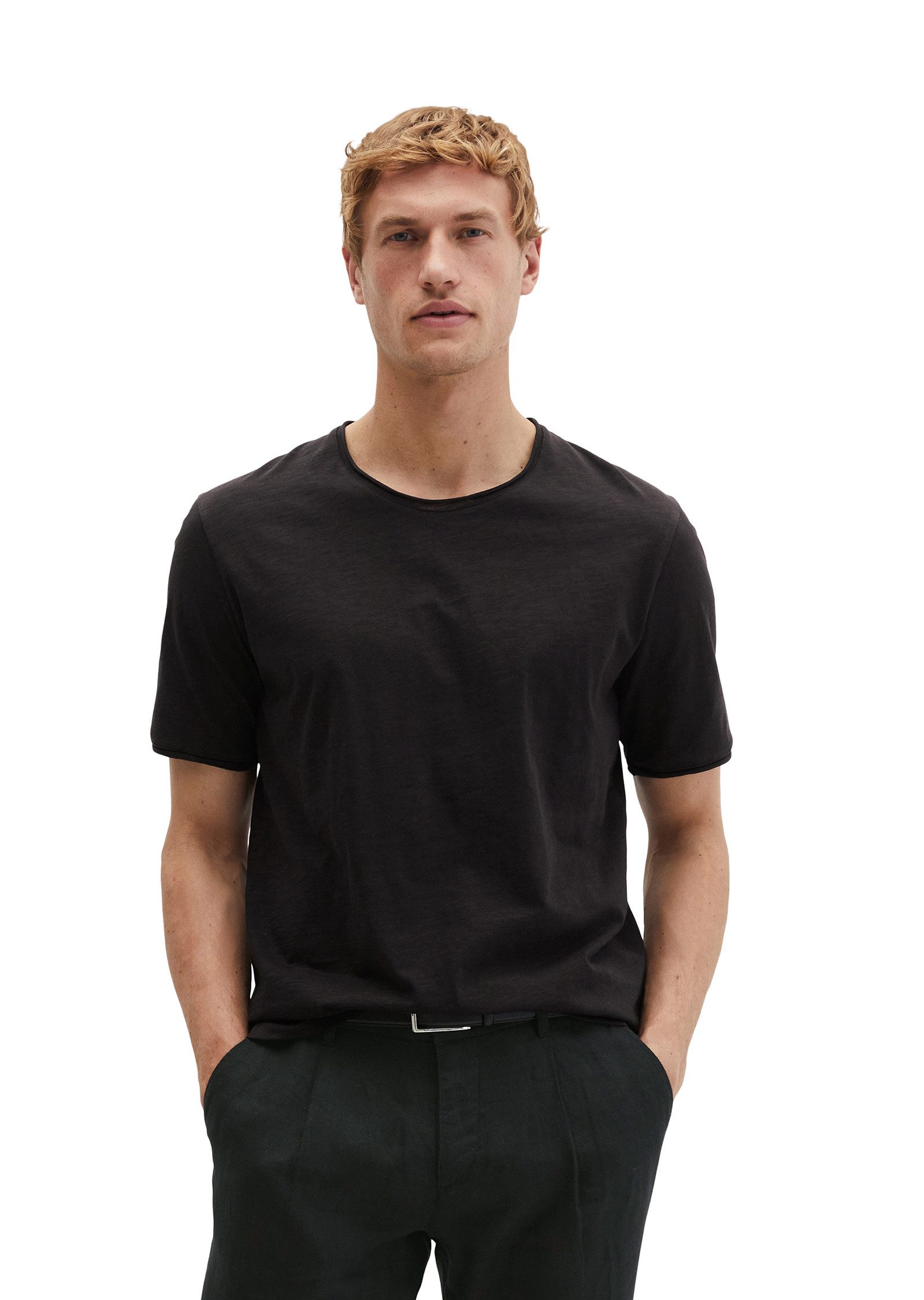 Marc O'Polo T-Shirt aus weichem Slub-Jersey