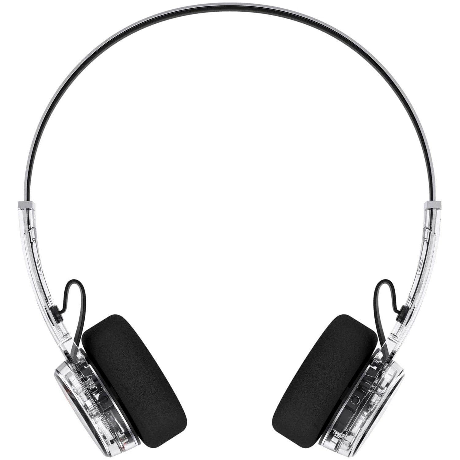 Defunc Mondo by Defunc - On-Ear Bluetooth Kopfhörer Transparent Clear wireless In-Ear-Kopfhörer