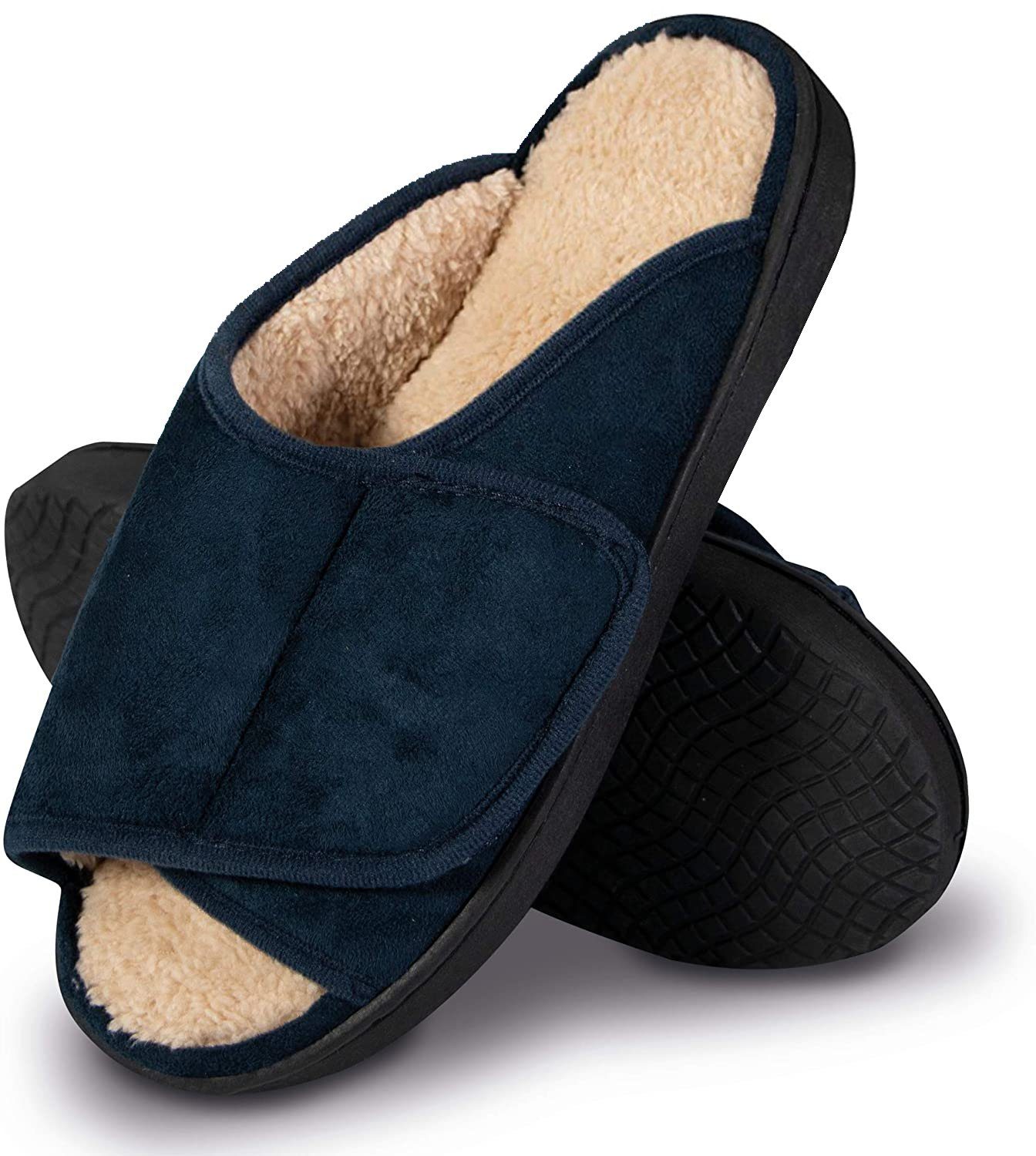 SHD Bequemschuh offen erhältl. Größen EU 36 - 47 Hausschuh