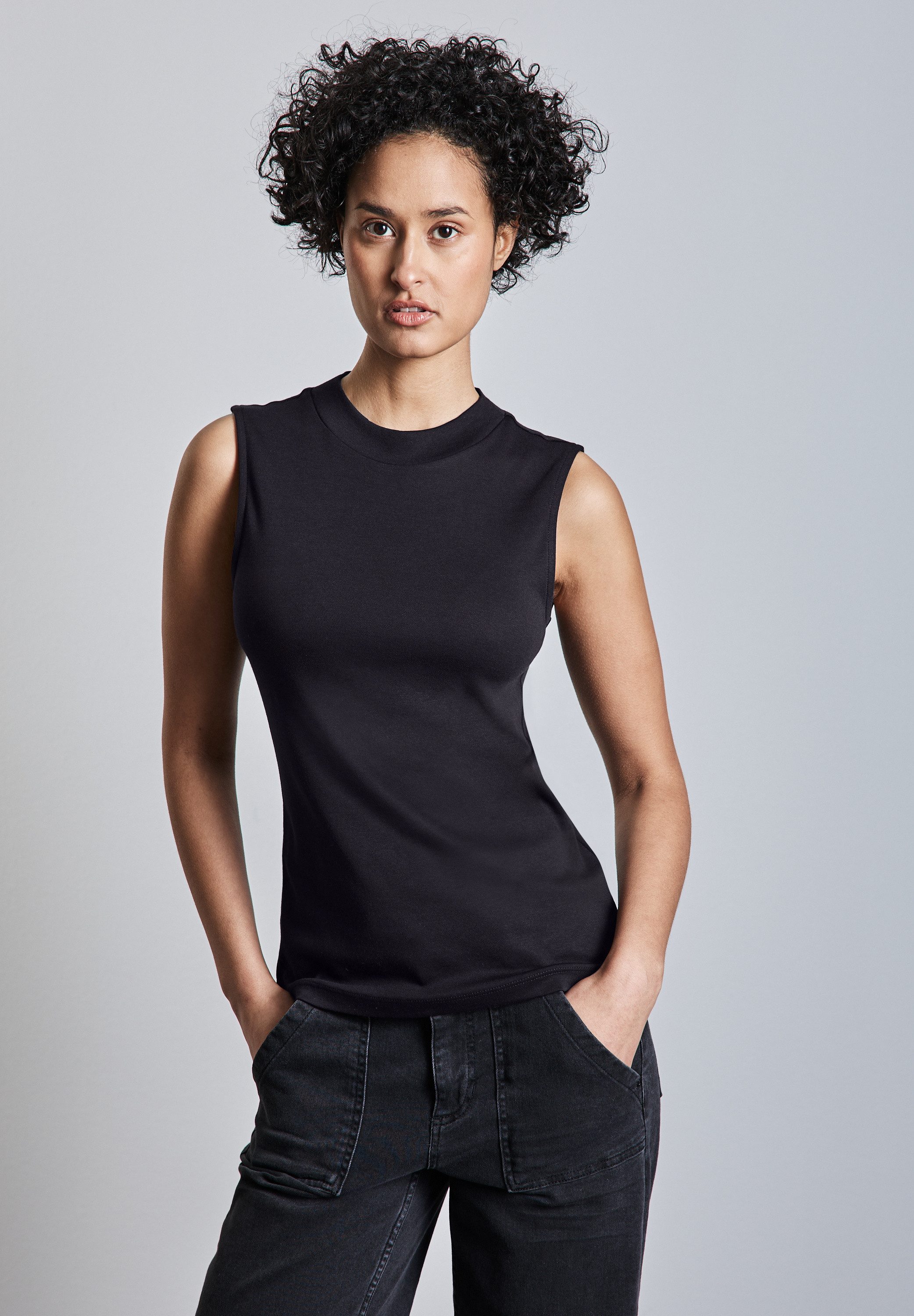 STREET ONE Tanktop, im soften Baumwoll-Mix günstig online kaufen