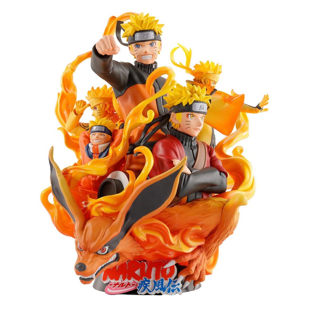 MegaHouse Merchandise-Figur Naruto Shippuden Petitrama DX PVC Mini-Statue Naruto 01 15 cm