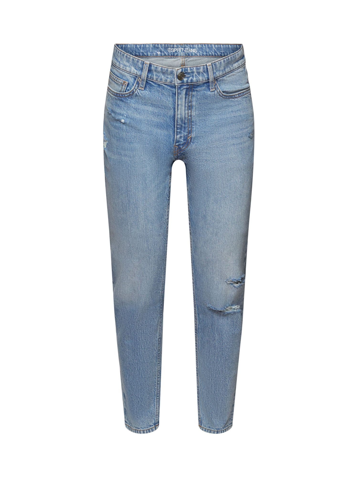 Esprit Tapered-fit-Jeans Gerade, konische Jeans mit mittelhohem Bund