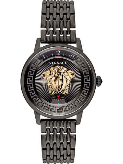 Versace Quarzuhr Versace Damen-Uhren Analog Quarz, Klassikuhr