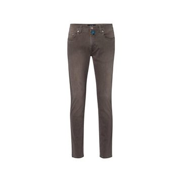 Pierre Cardin 5-Pocket-Jeans braun (1-tlg)