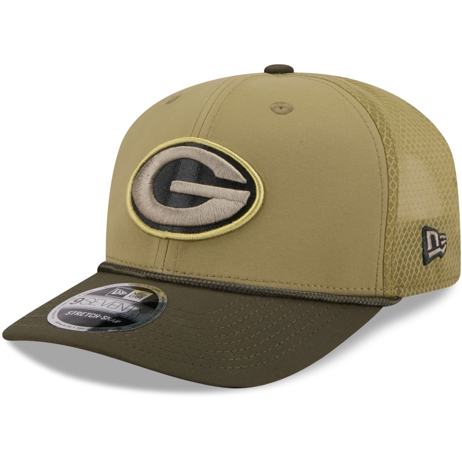 Snapback Cap 9Seventy Stretch SALUTE Green Bay Packers