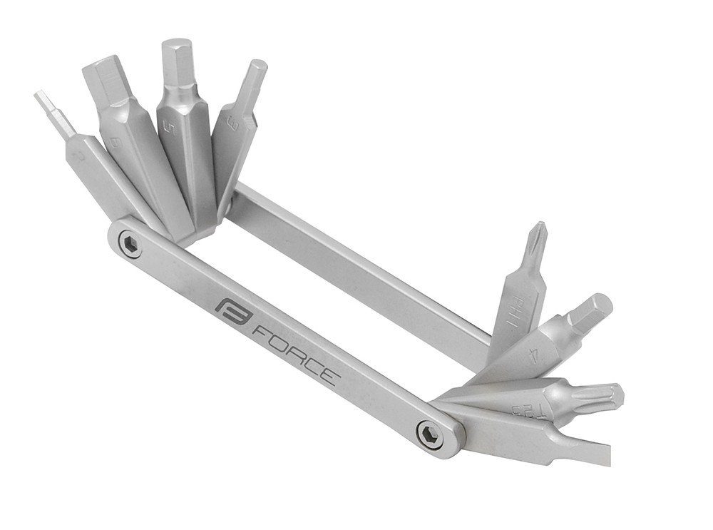 FORCE Fahrradwerkzeugset multitool FORCE MINI 8er Set
