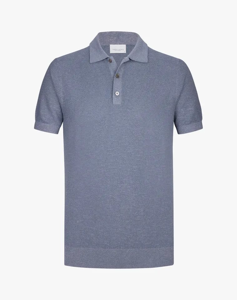 Profuomo Poloshirt POLO SS BLUE
