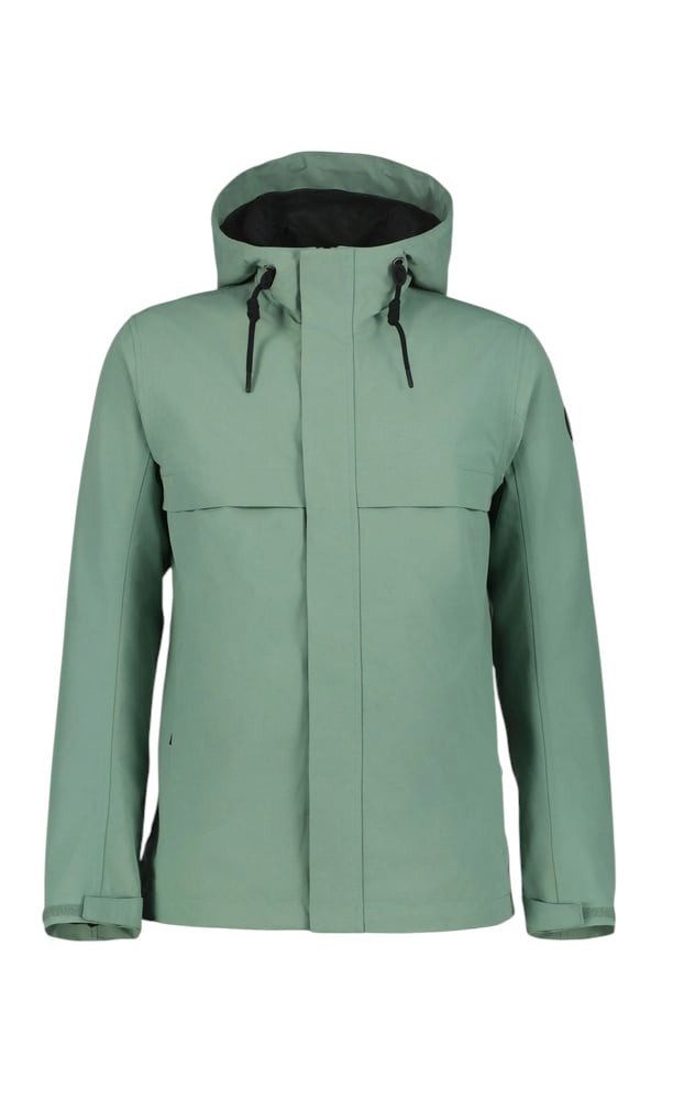 Icepeak Allwetterjacke Wanderjacke Atlanta (winddicht, wasserabweisend) grün Herren