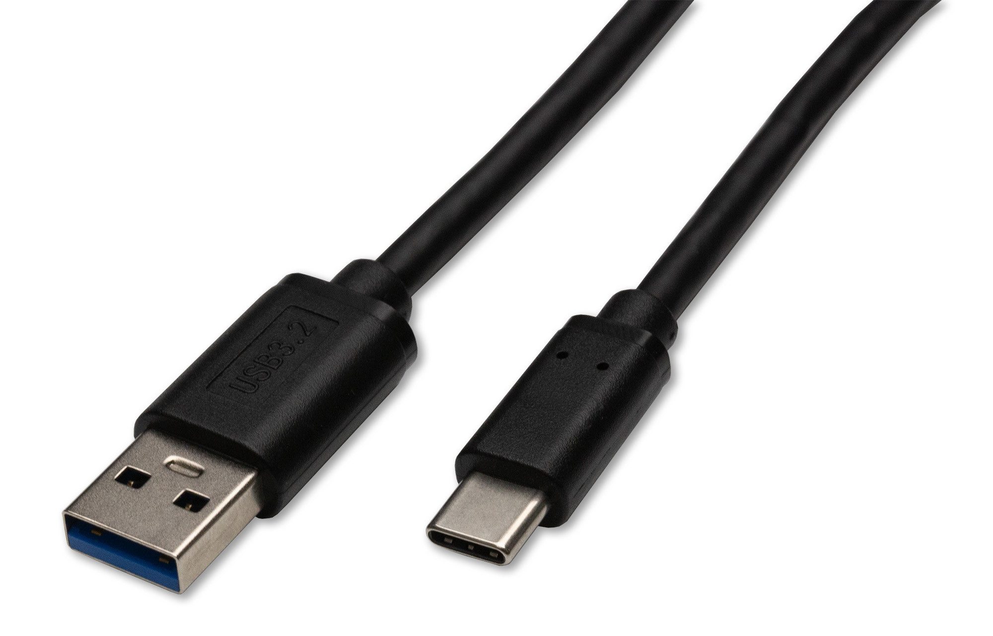 CAPTIVA Kabel USB Kabel A-Stecker C-Stecker schwarz 1m USB-A auf USB-C USB-Kabel