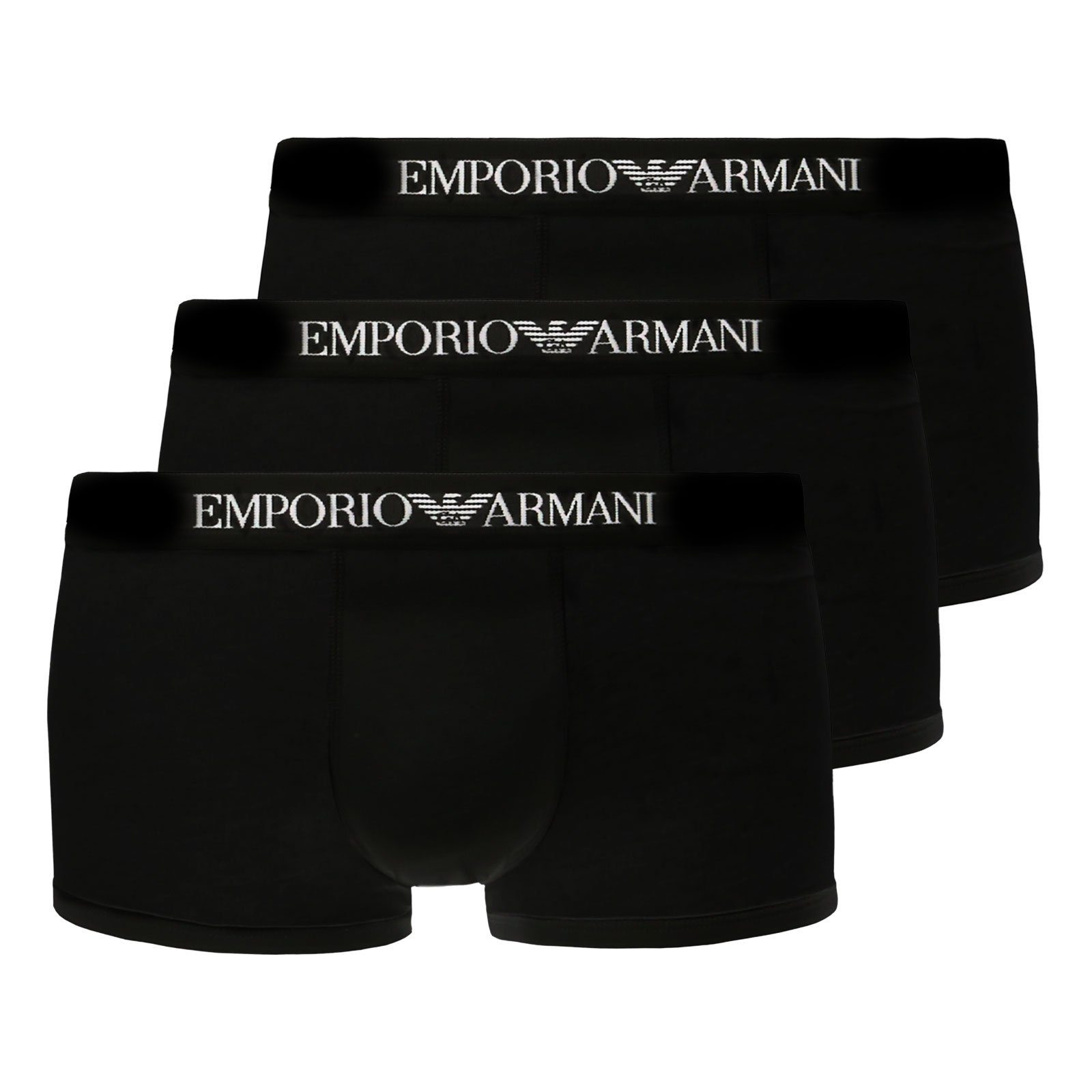 Emporio Armani Trunk Pure Cotton (3-St) günstig online kaufen