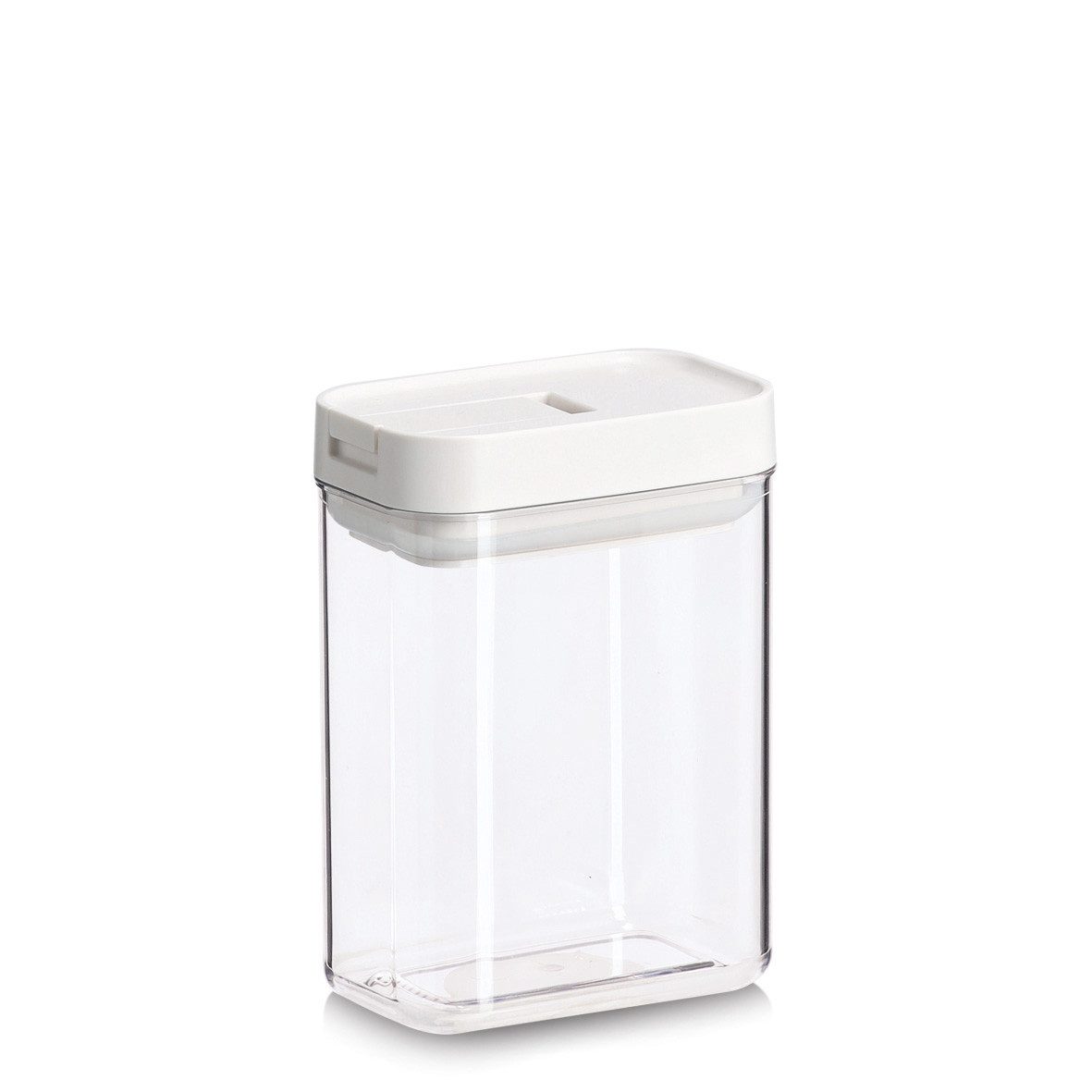 Zeller Present Dose Vorratsdose, 670 ml, Kunststoff, creme, ca. 11 x 7 x 15 cm