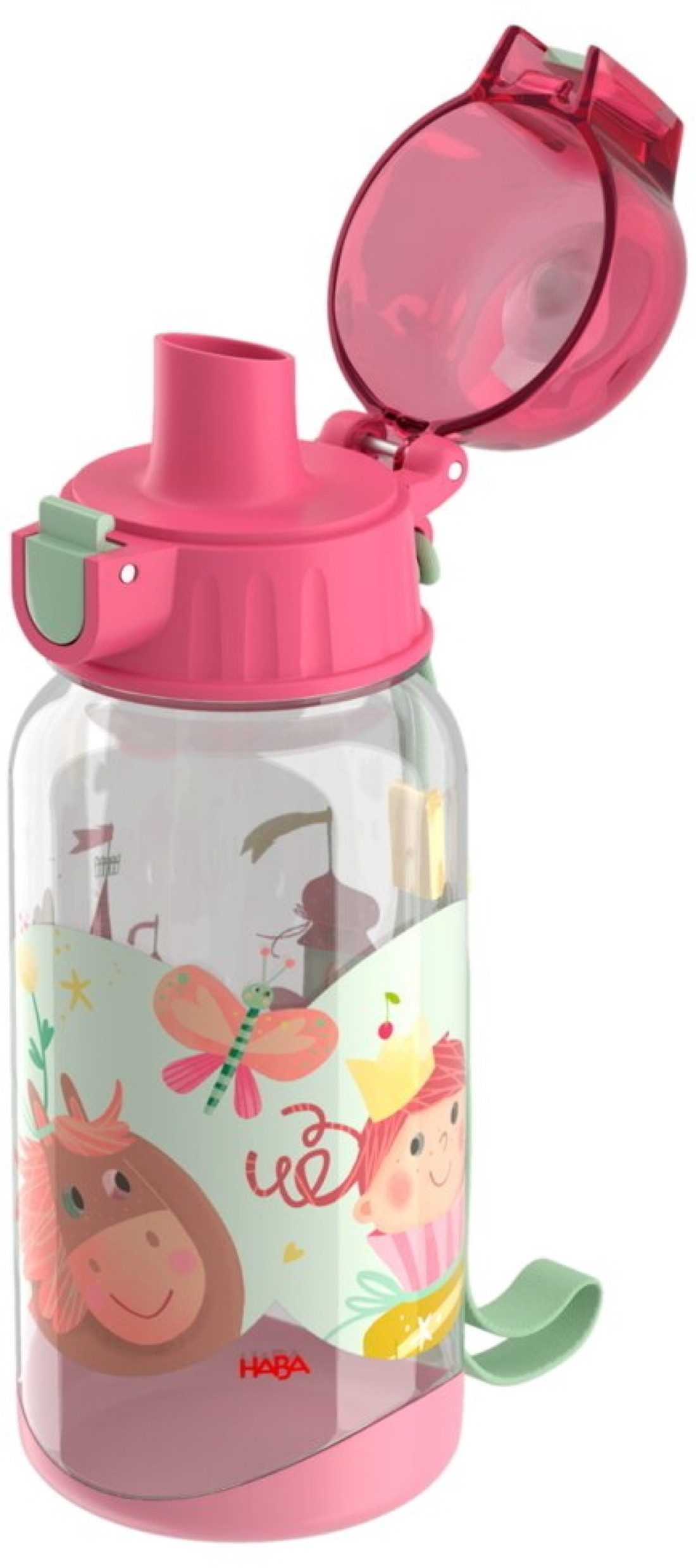 Haba Trinkflasche Essen & Trinken Trinkflasche Pferd & Prinzessin 2012444004