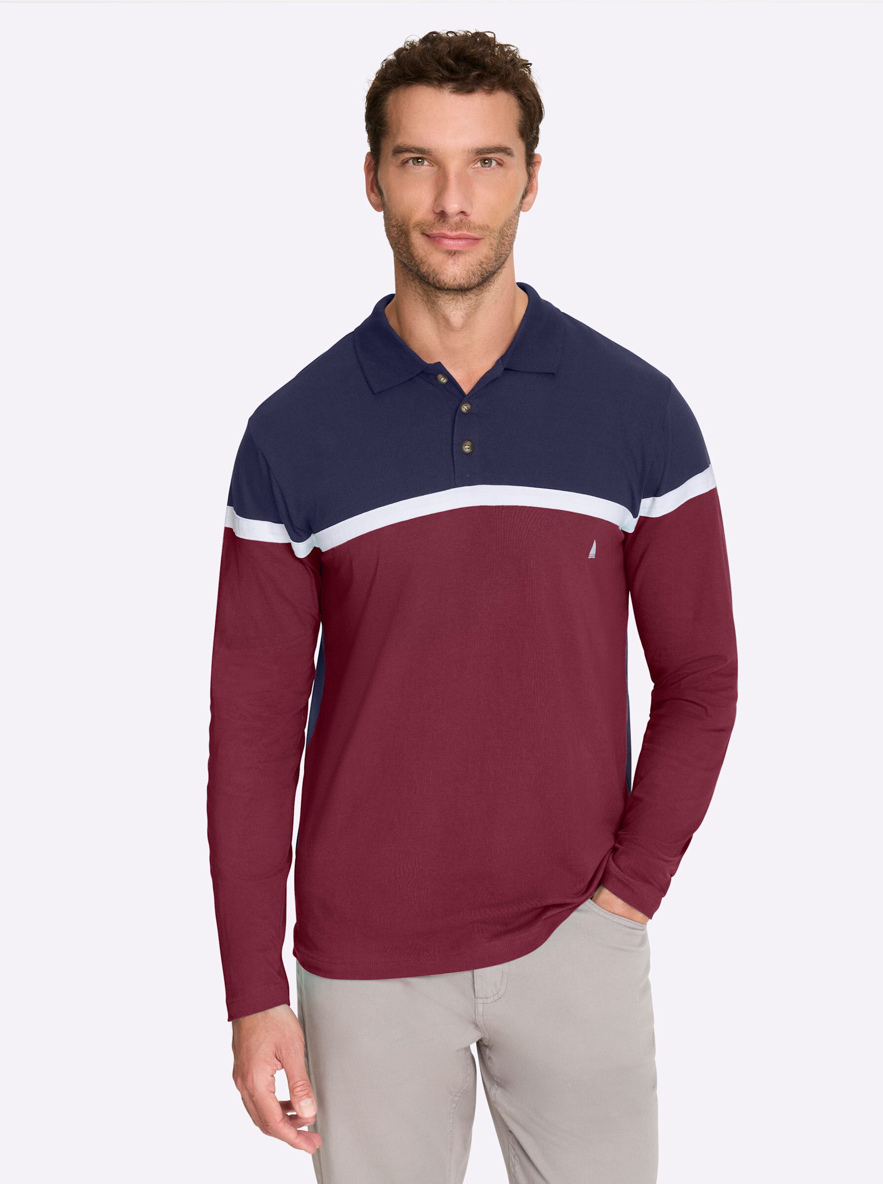 Witt T-Shirt Langarm-Poloshirt günstig online kaufen