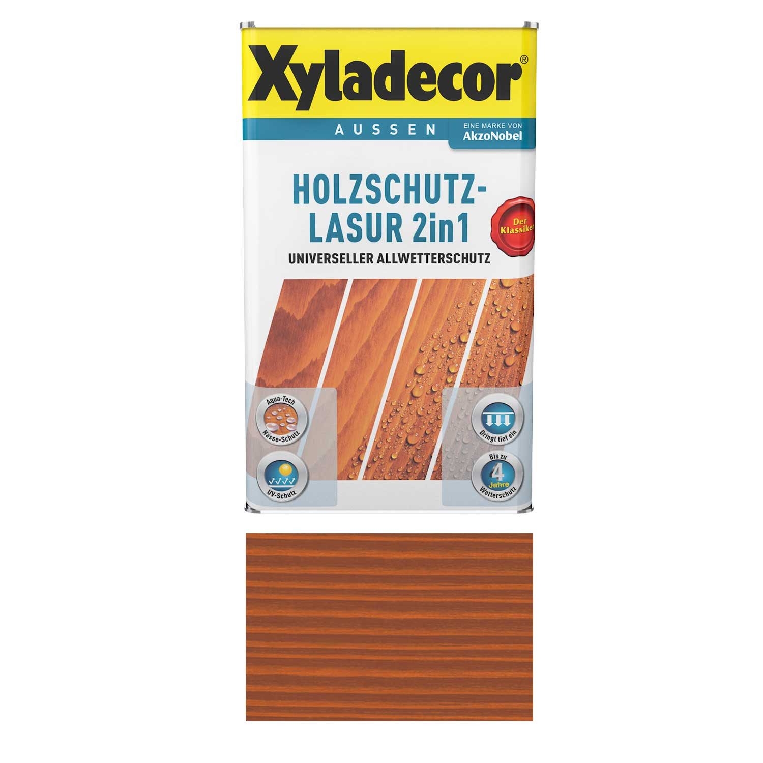 Xyladecor  Holzschutzlasur, Aqua-Tech Nässe-Schutz