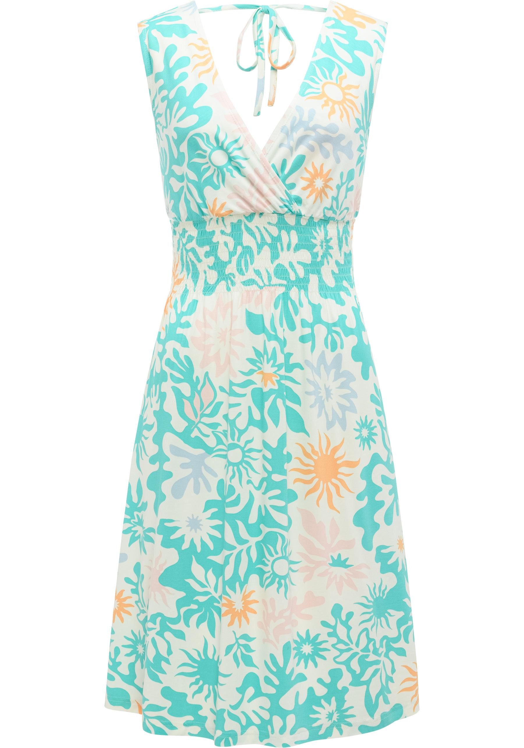 Ragwear Sommerkleid Aini Print Leichtes gemustertes Damen Kleid