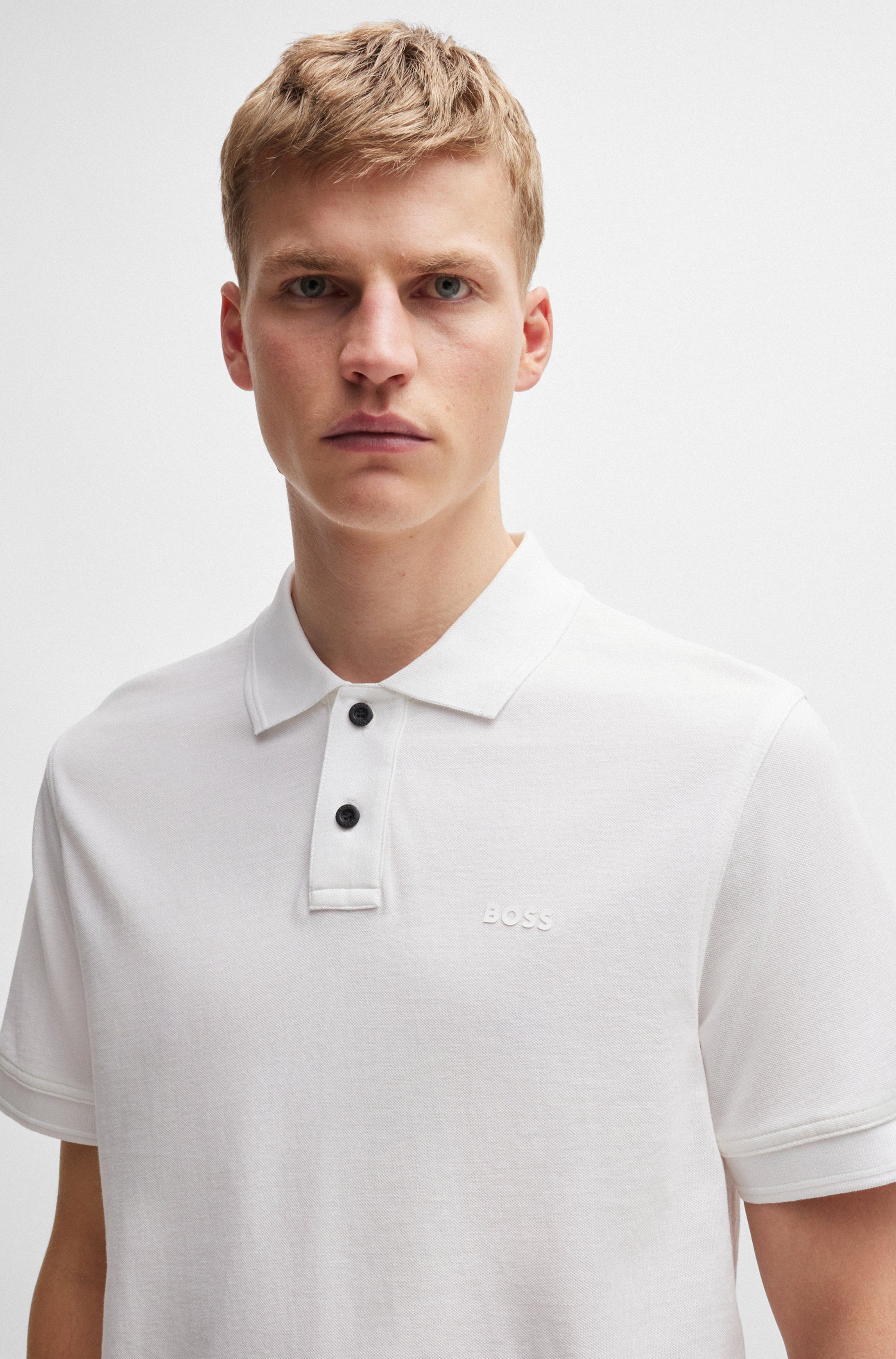 BOSS ORANGE Poloshirt Prime mit Polokragen