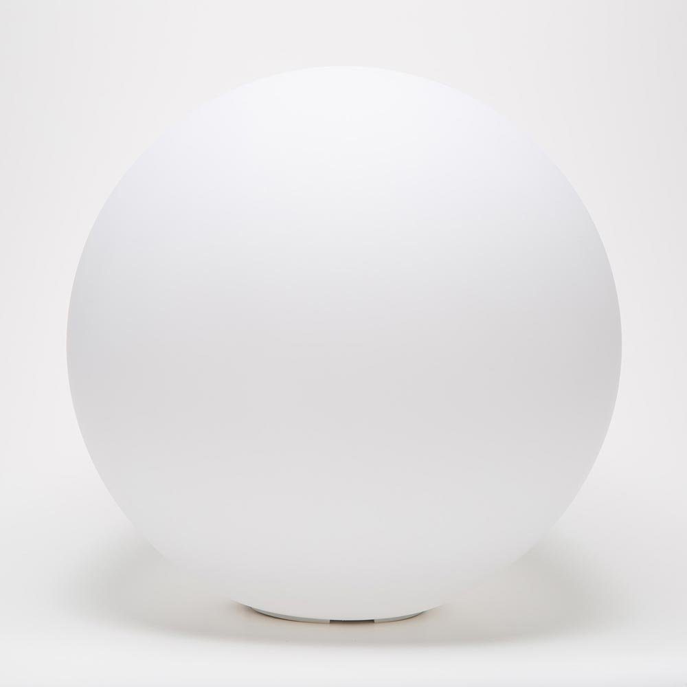 Licht-Trend Gartenleuchte Kabellose LED-Outdoorlampe Pearl mit App-Steuerung Weiß