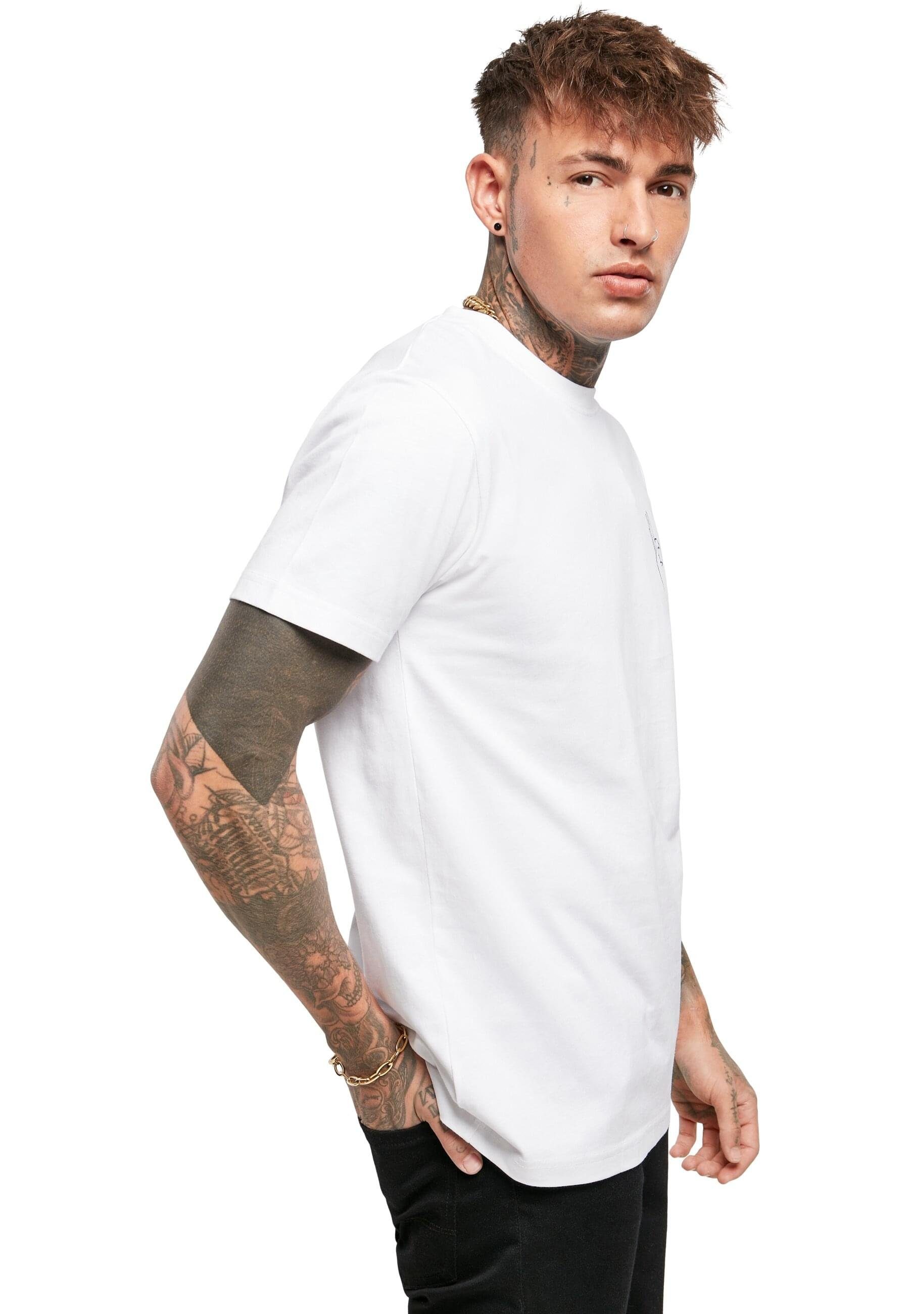 Easy Tee white (1-tlg) Herren T-Shirt MisterTee