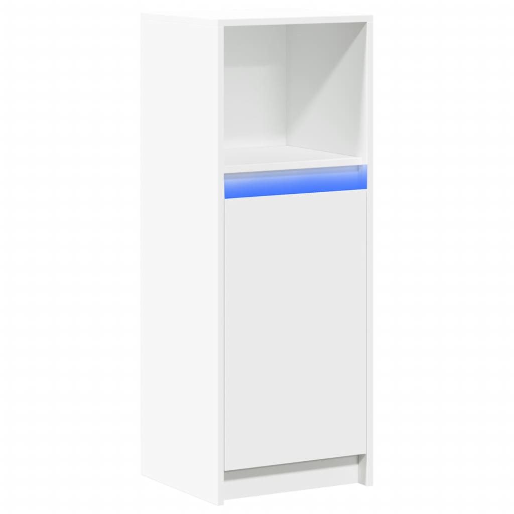vidaXL Sideboard LED-Sideboard Weiß 38x34x100 cm günstig online kaufen