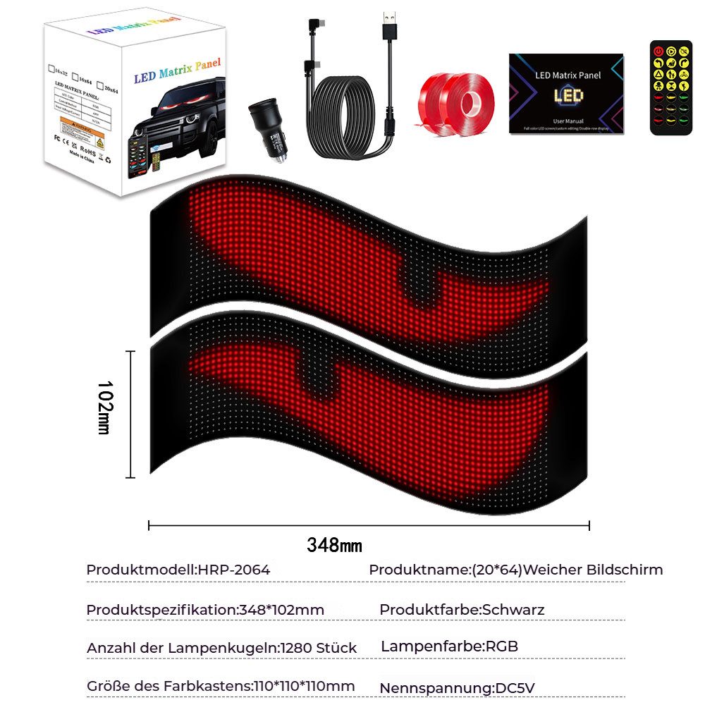 QUBEBU LED Stripe 2in1 Devil's Eye Lampe For Cars Led Augen für Lkw, Ambien günstig online kaufen