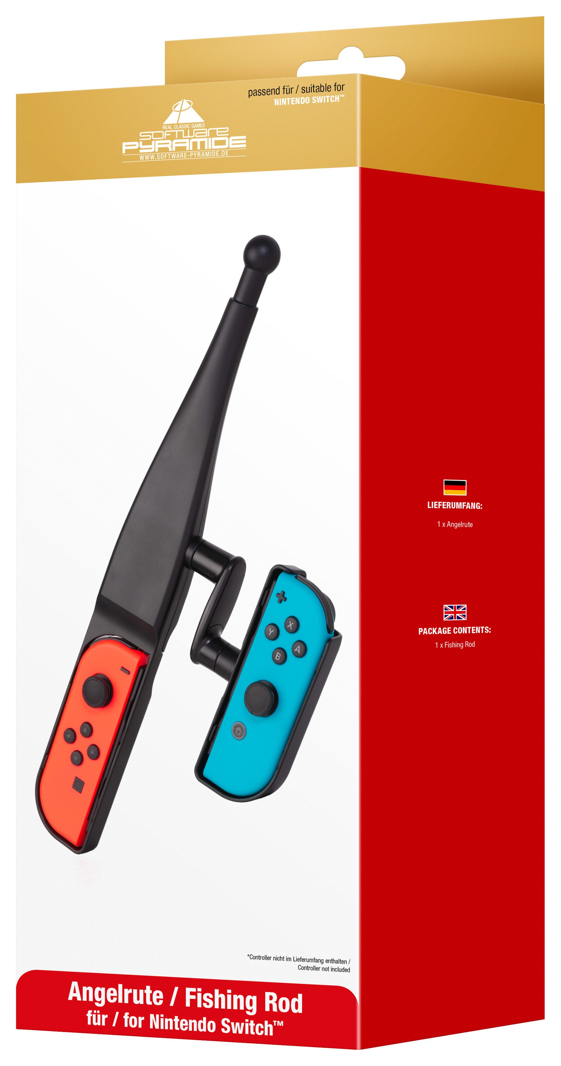 Software Pyramide Nintendo Switch Angelrute (NEU & OVP) Zubehör Nintendo