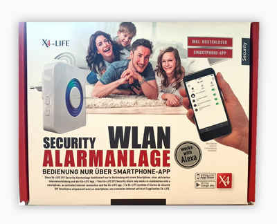 X4-Life »x4-Life Security WLAN Alarmanlage per Smartphone-App« Alarmanlage