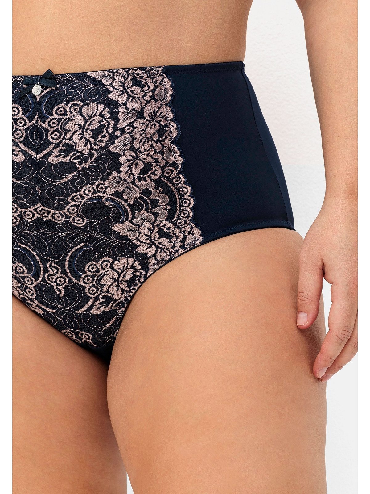 Sheego High-Waist-Slip Große Größen mit leichtem Shaping-Effekt, im Doppelpack