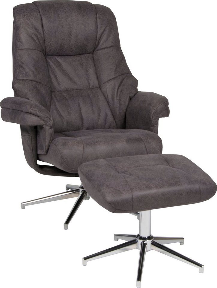 Duo Collection TV-Sessel Burnaby, mit Hocker und Relaxfunktion, 360 Grad  drehbar, Nutzbar zum Beispiel als TV-Sessel, Relaxsessel, Sessel für jede  Räumlichkeit