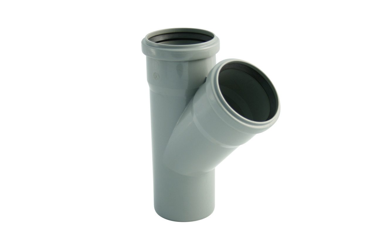 Marley Deutschland GmbH HT-Rohr HTEA Einfach-Abzweig 45° DN 90/90