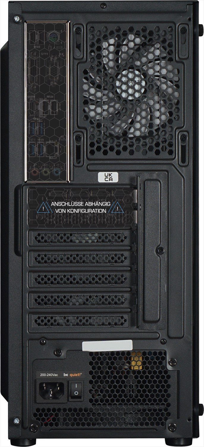 Kiebel Starter PC-Komplettsystem GB Radeon 5 ARGB-Beleuchtung) 32 Ryzen GB Ryzen 4600G, (24", HDD, GB 2000 RAM, Vega, 512 AMD SSD, AMD 5