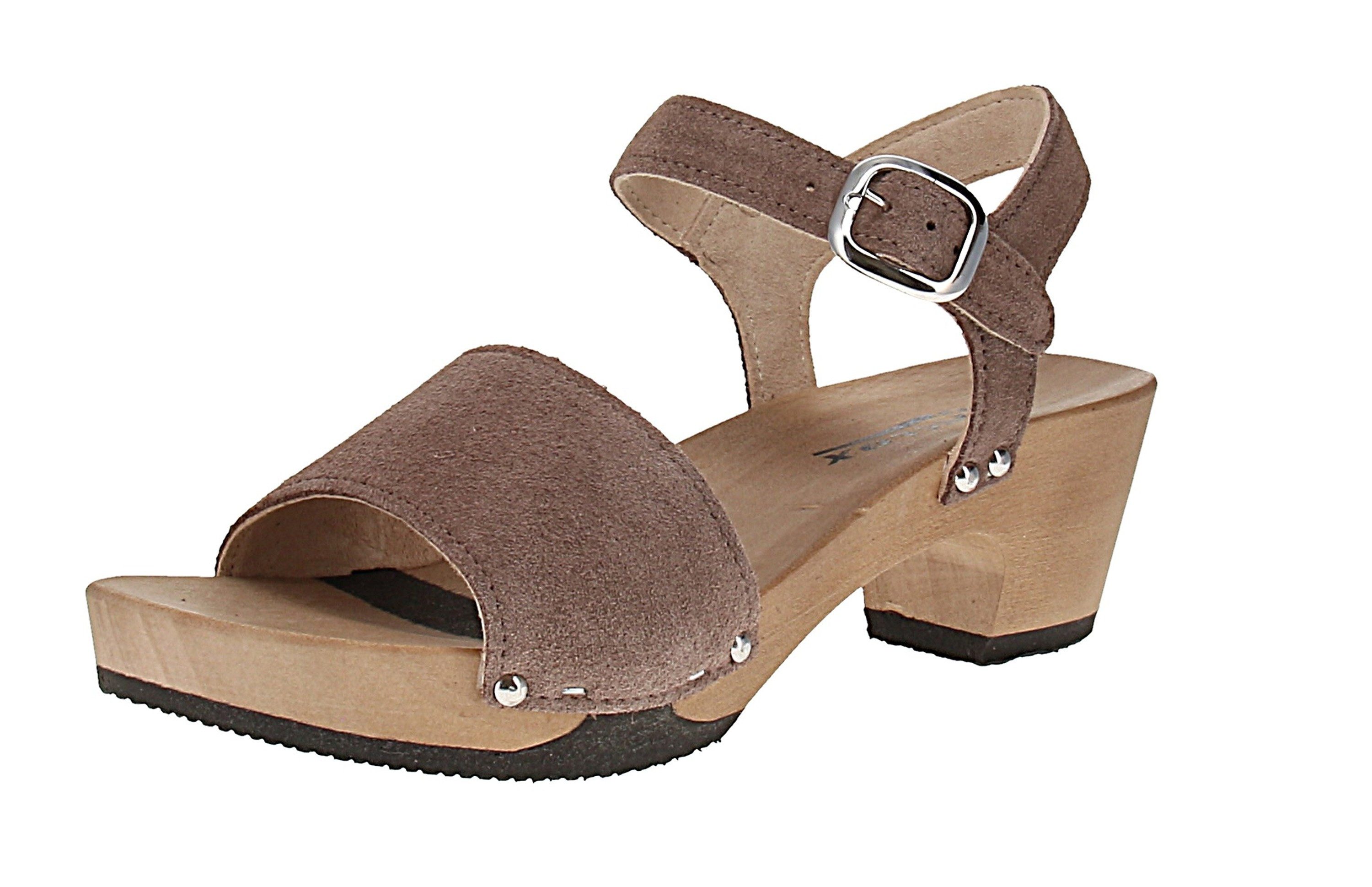 Softclox S3656 Kada Kaschmir - Damen Sandalette - 07-Mocca Sandale