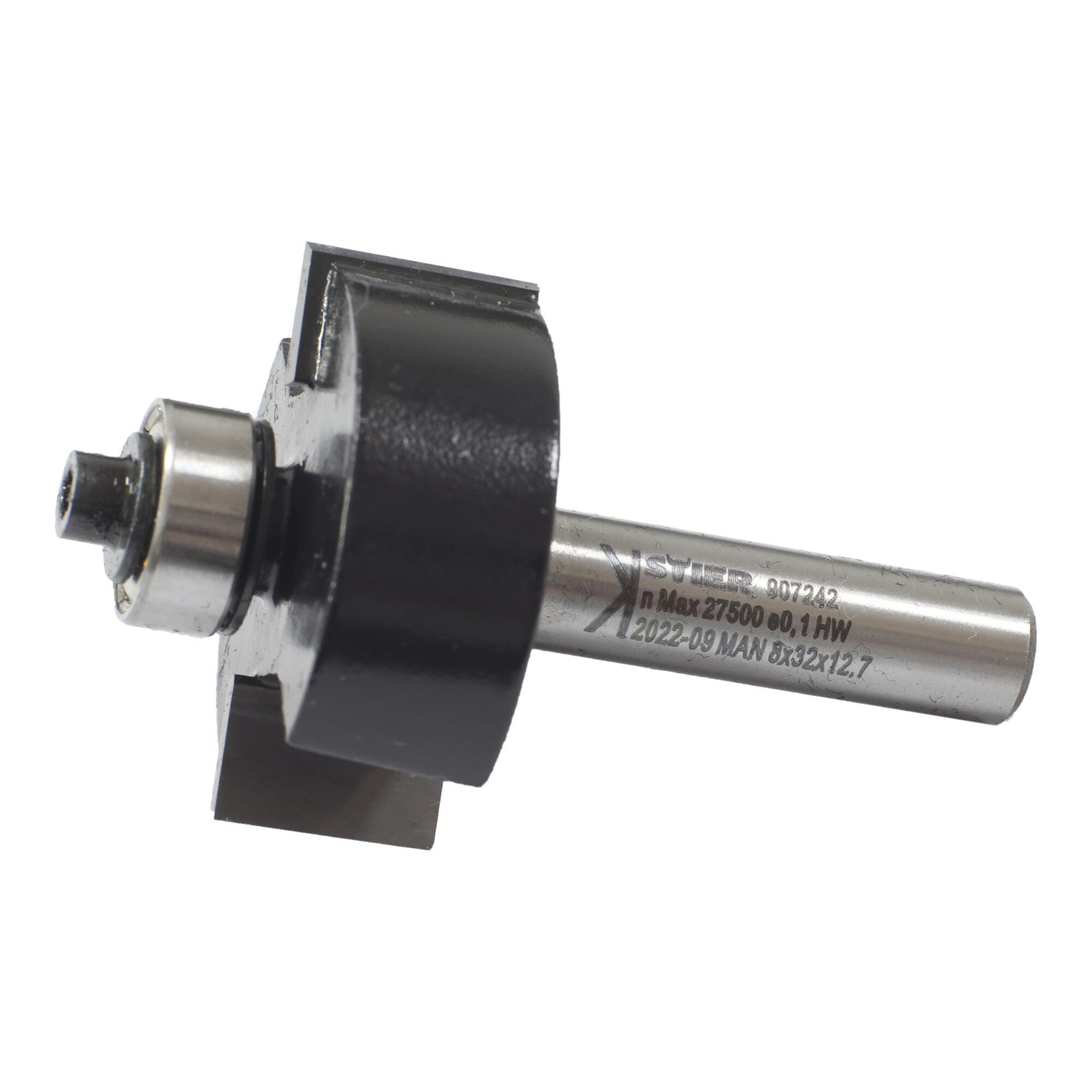 Stier Abrundfräser STIER Falzfräser D32 x L12,7 x S8 mm HM (HW)