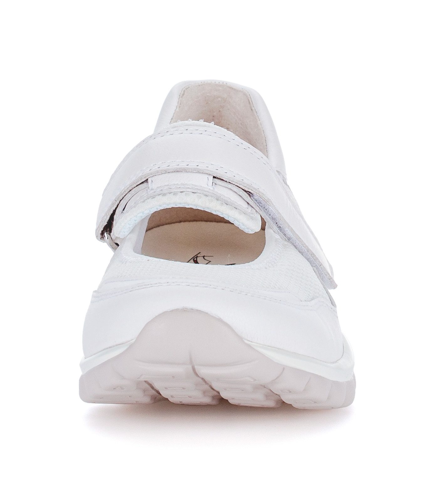 rollingsoft Riemchenballerina, Klettschuh, Freizeitschuh, Komfortschuh mit Lochmuster