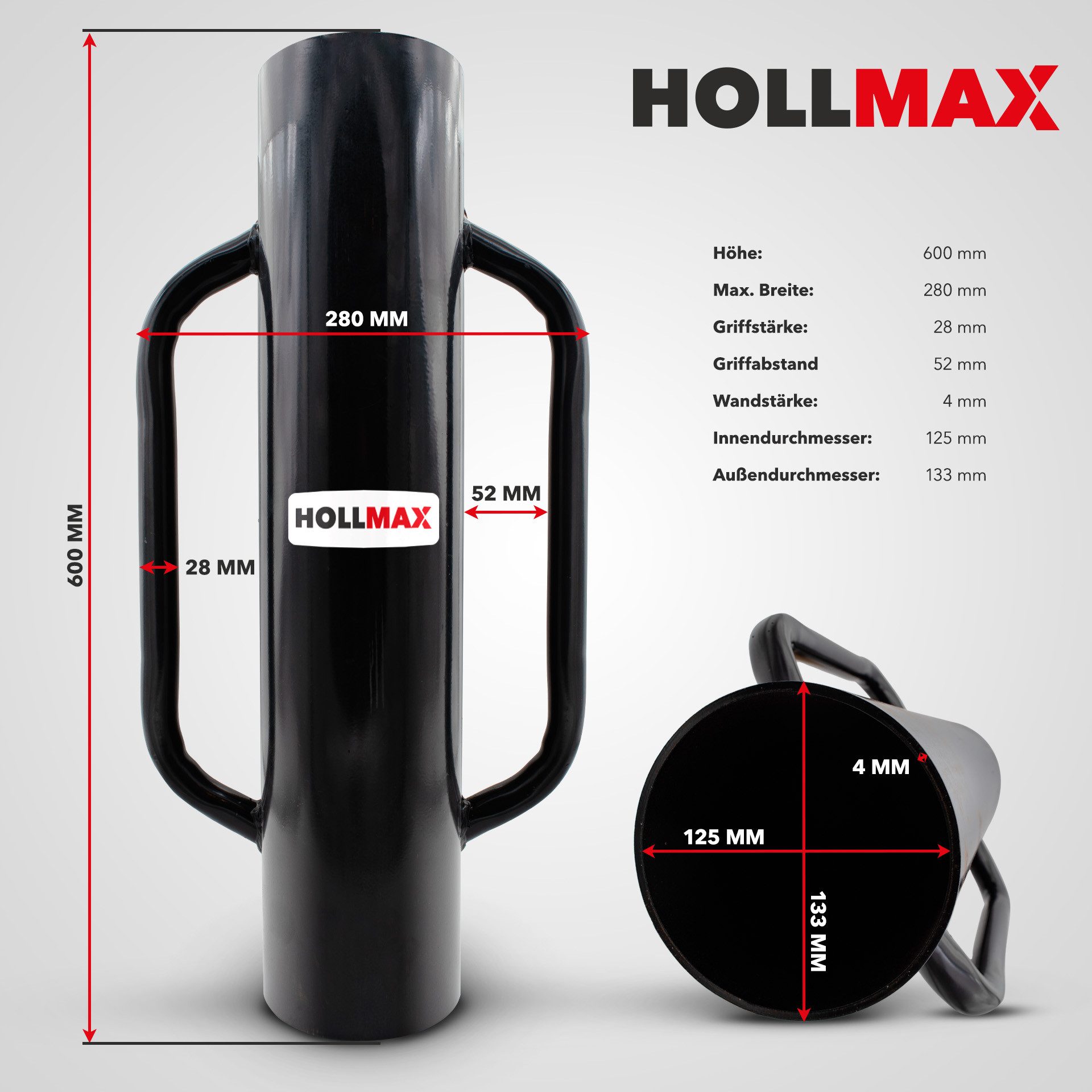 HOLLMAX Montagewerkzeug Pfahlramme für Pfähle und günstig online kaufen