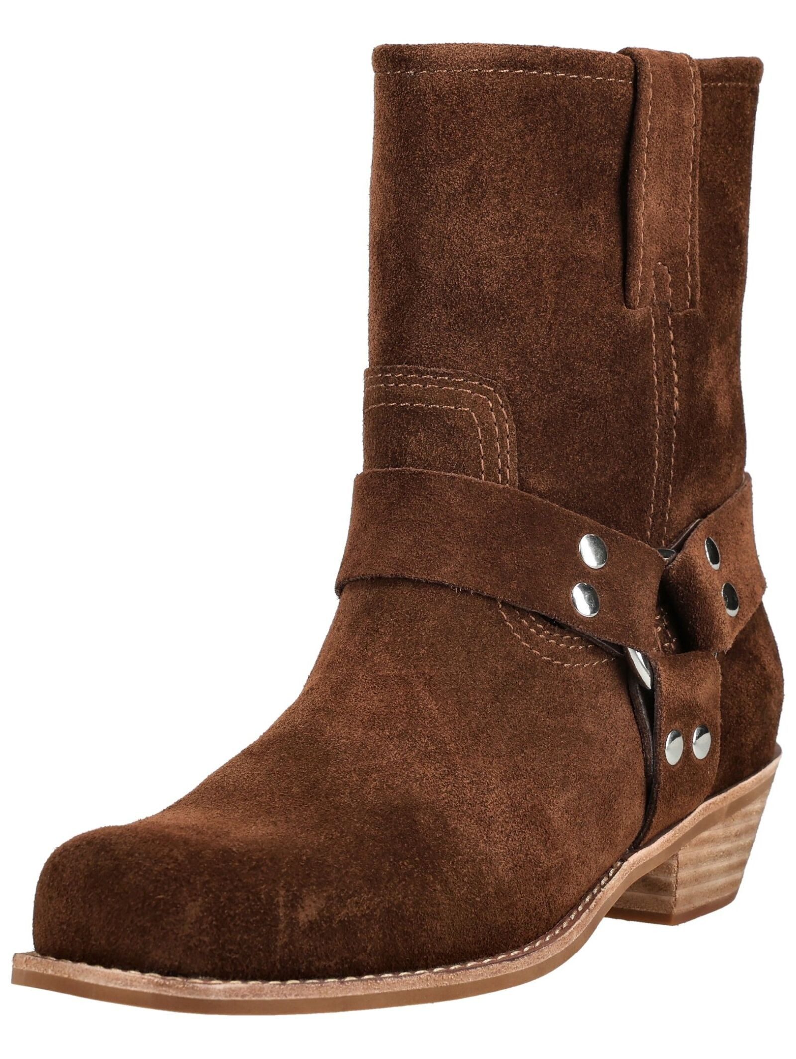 Jeffrey Campbell Jeffrey Campbell Stiefelette Veloursleder Bikerboots günstig online kaufen
