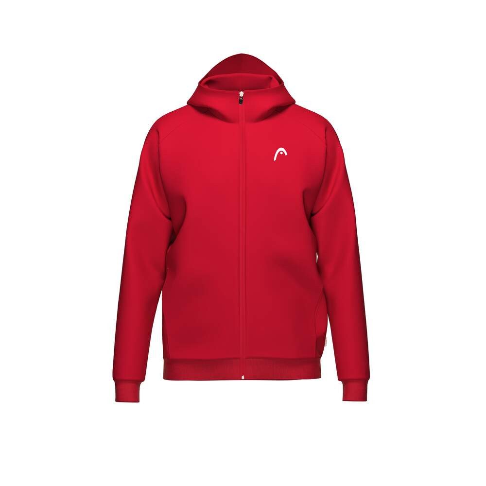 Head Tennisjacke Vision mit Kapuze (Moisture Transfer Microfiber Technologie) rot