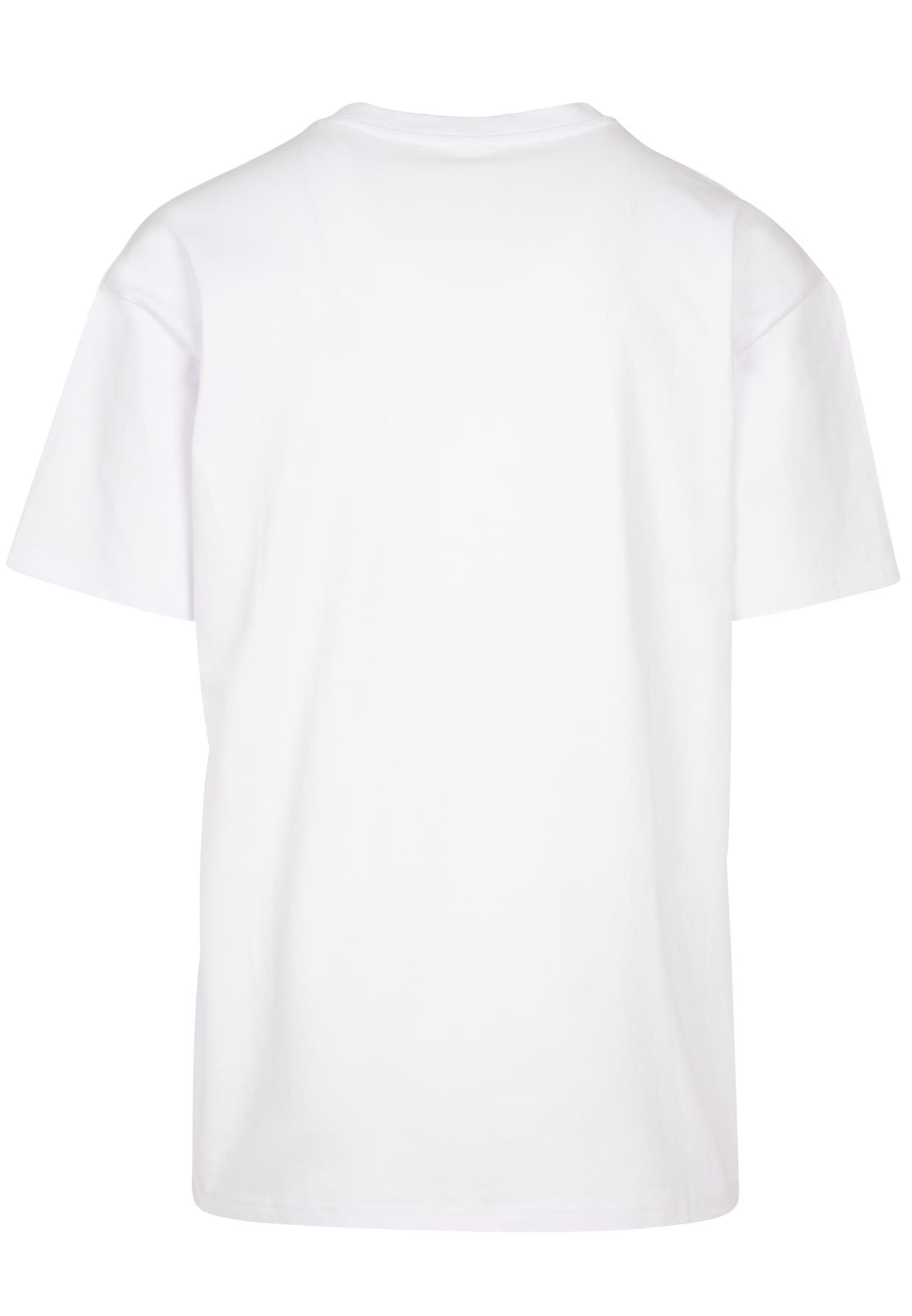 Kurzarmshirt Tee Mister Live Herren Tee white Upscale in Oversize (1-tlg) Peace by