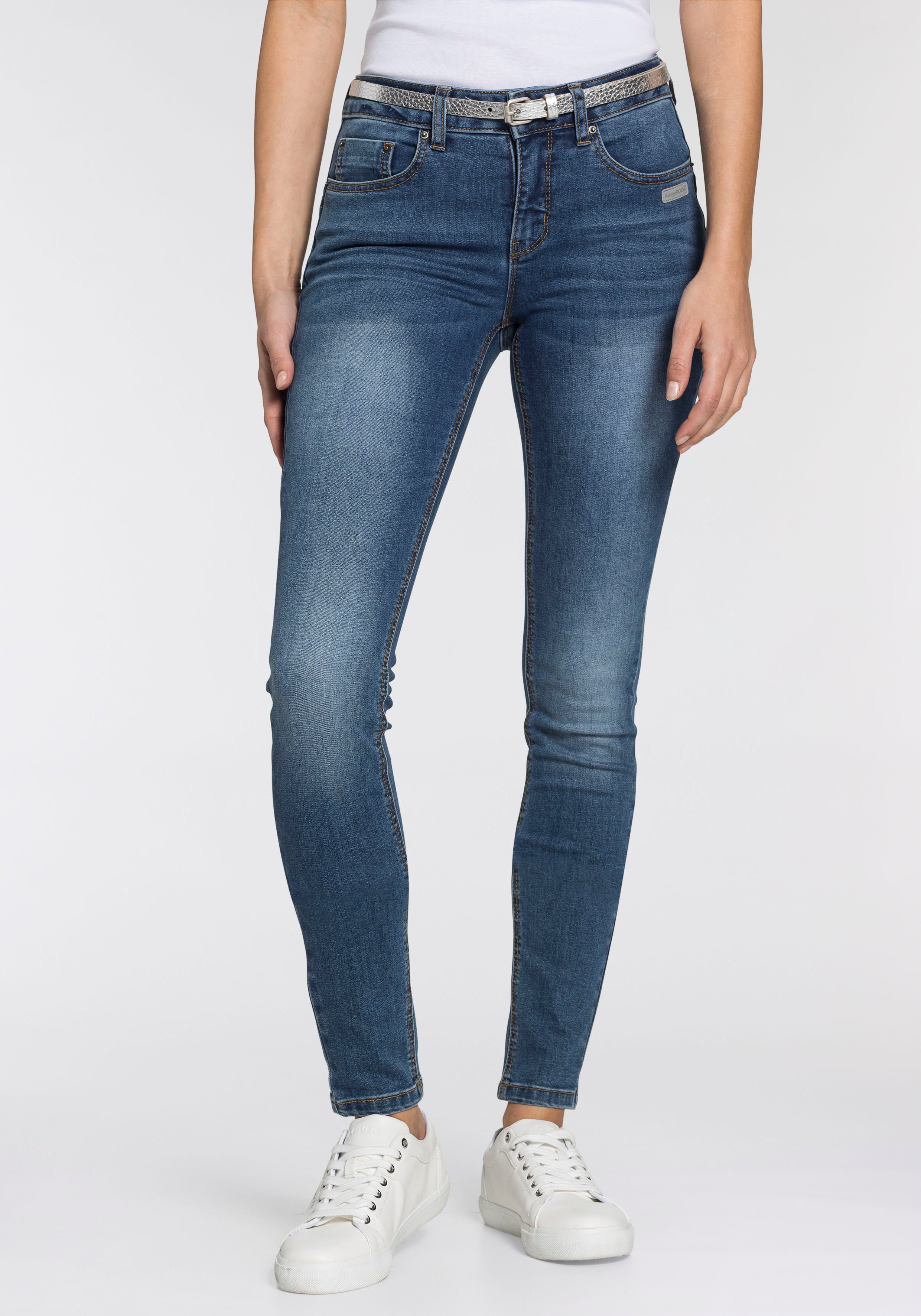 KangaROOS 5-Pocket-Jeans PUSH-UP SKINNY mit Shaping-Effekt