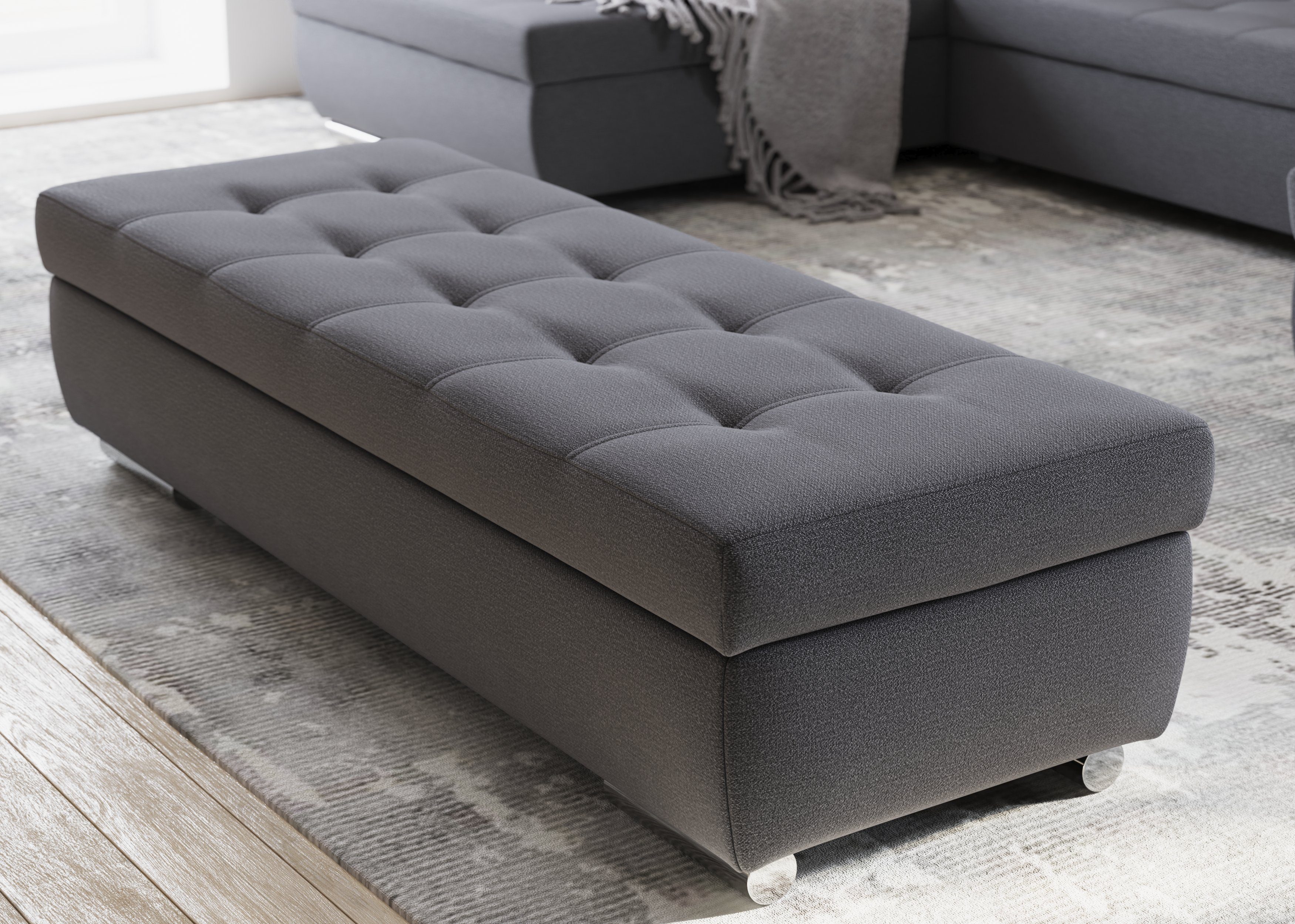 DOMO collection Hocker Treviso XXL: B/T/H: günstig online kaufen