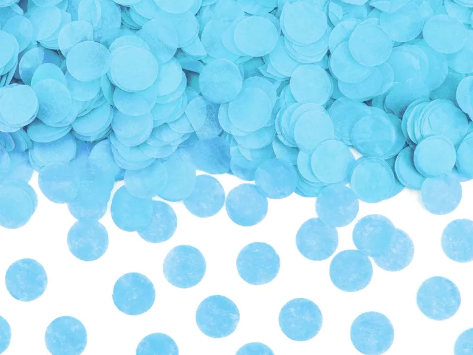 partydeco Konfetti Konfettishooter Ready to pop 60 cm, Blau