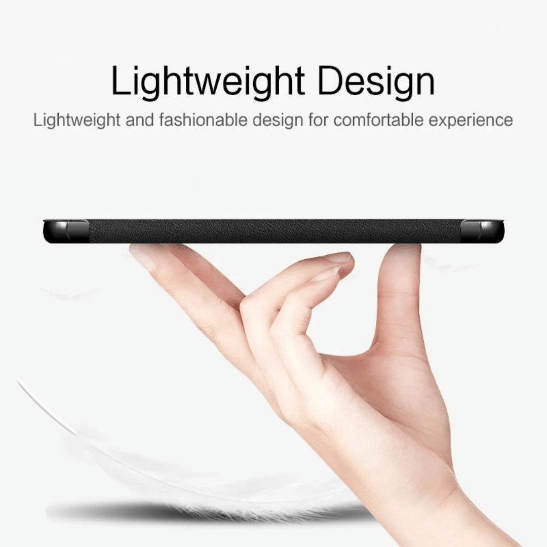 SmartUP Tablet-Hülle für Samsung Galaxy Tab S10 Lite +9H Schutzglas Panzerfolie Stifthalter 11 Zoll, integrierte Standfunktion, integrierter Stifthalter – Bild 3 von 5