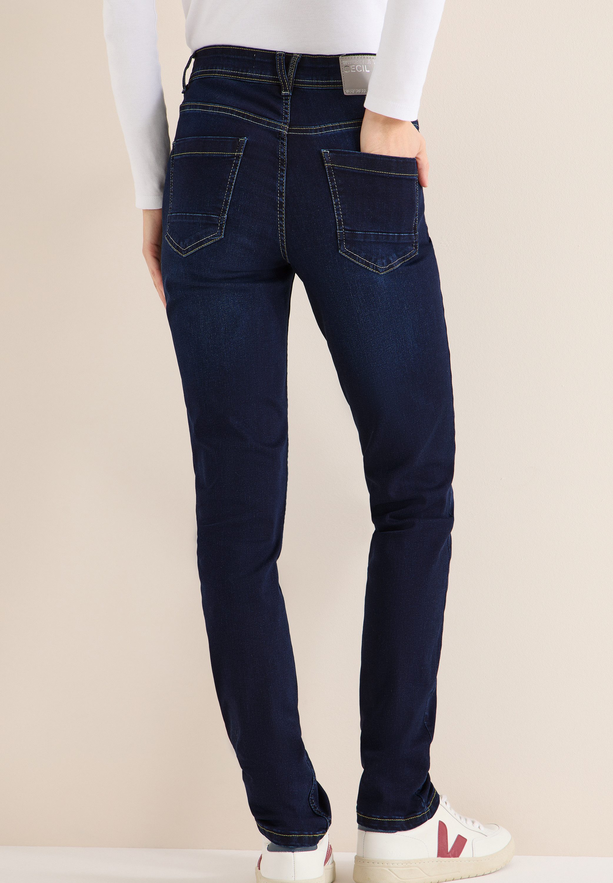 CECIL Slim-fit-Jeans Style Scarlett mit Stretch
