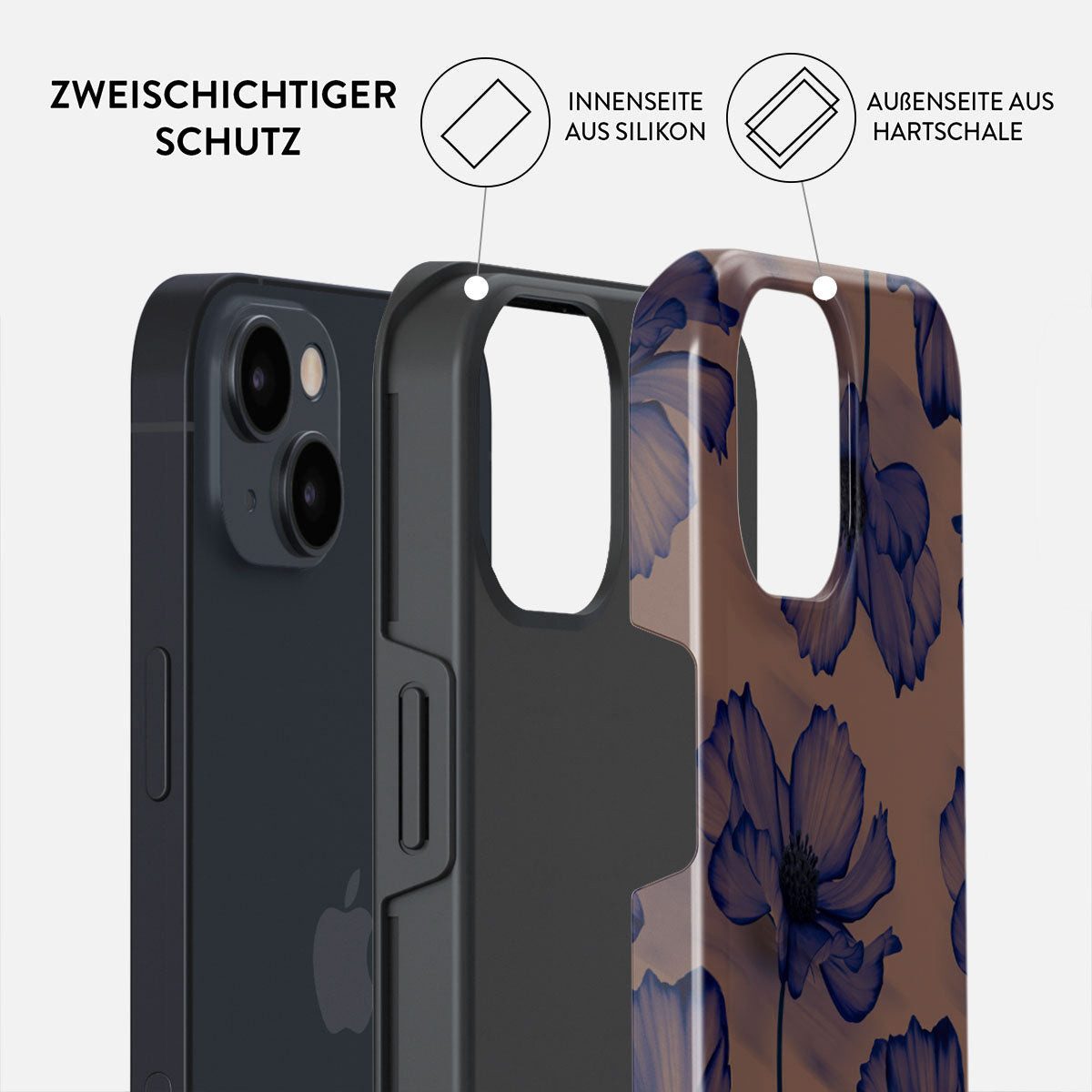 BURGA Backcover Burga Tough Back Cover MagSafe Apple iPhone 15 - Velvet Night