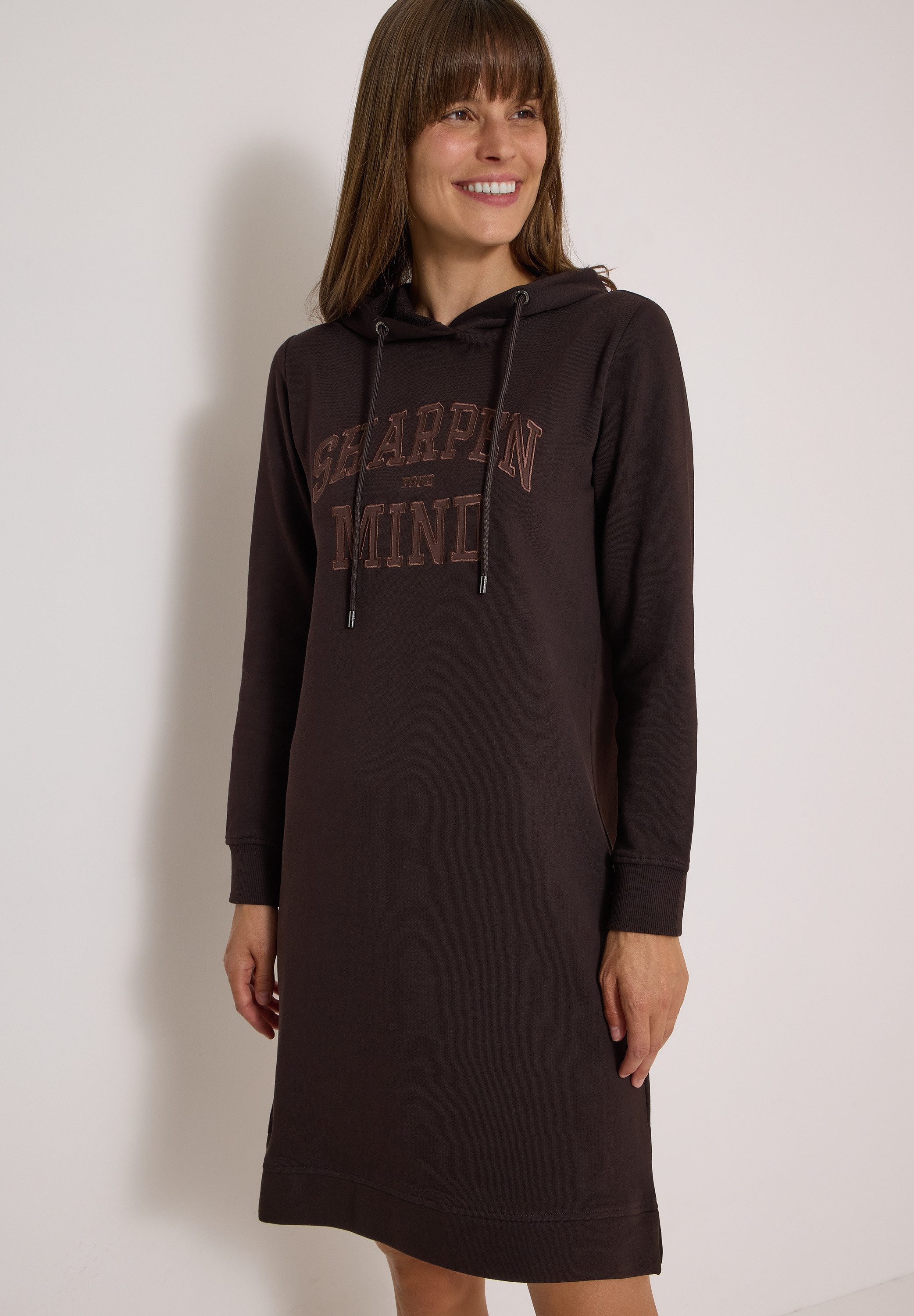 CECIL Sweatkleid aus 100% Baumwolle